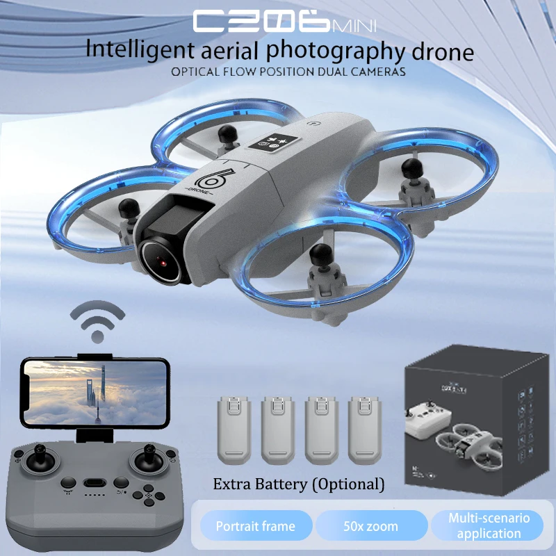Drone Camera Night Vision - Drone Quadcopter RC Mini CZ06 -