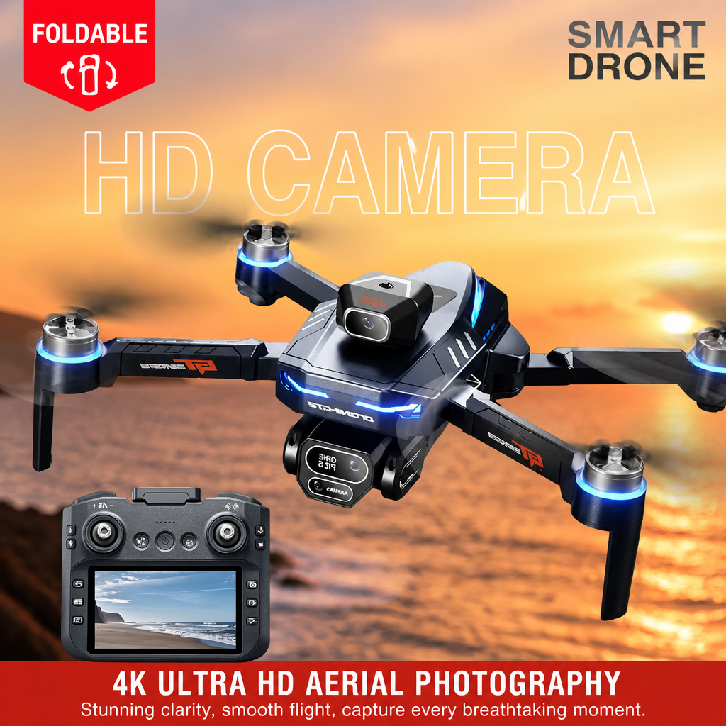 Drone Camera 4K - Drone GPS GT8 360 ° Motor