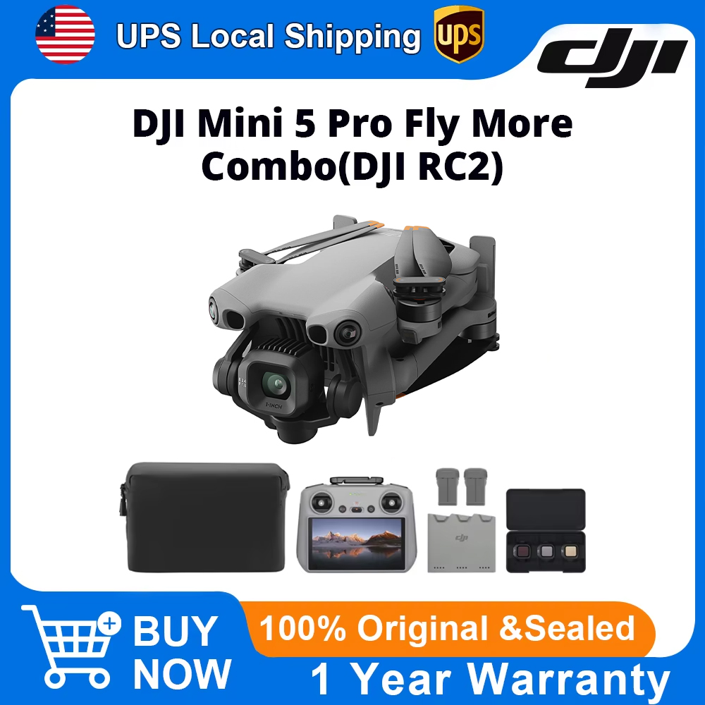 DJI Mini 5 Pro Fly More Combo, - Drone Camera Vlog ulasan dan harga