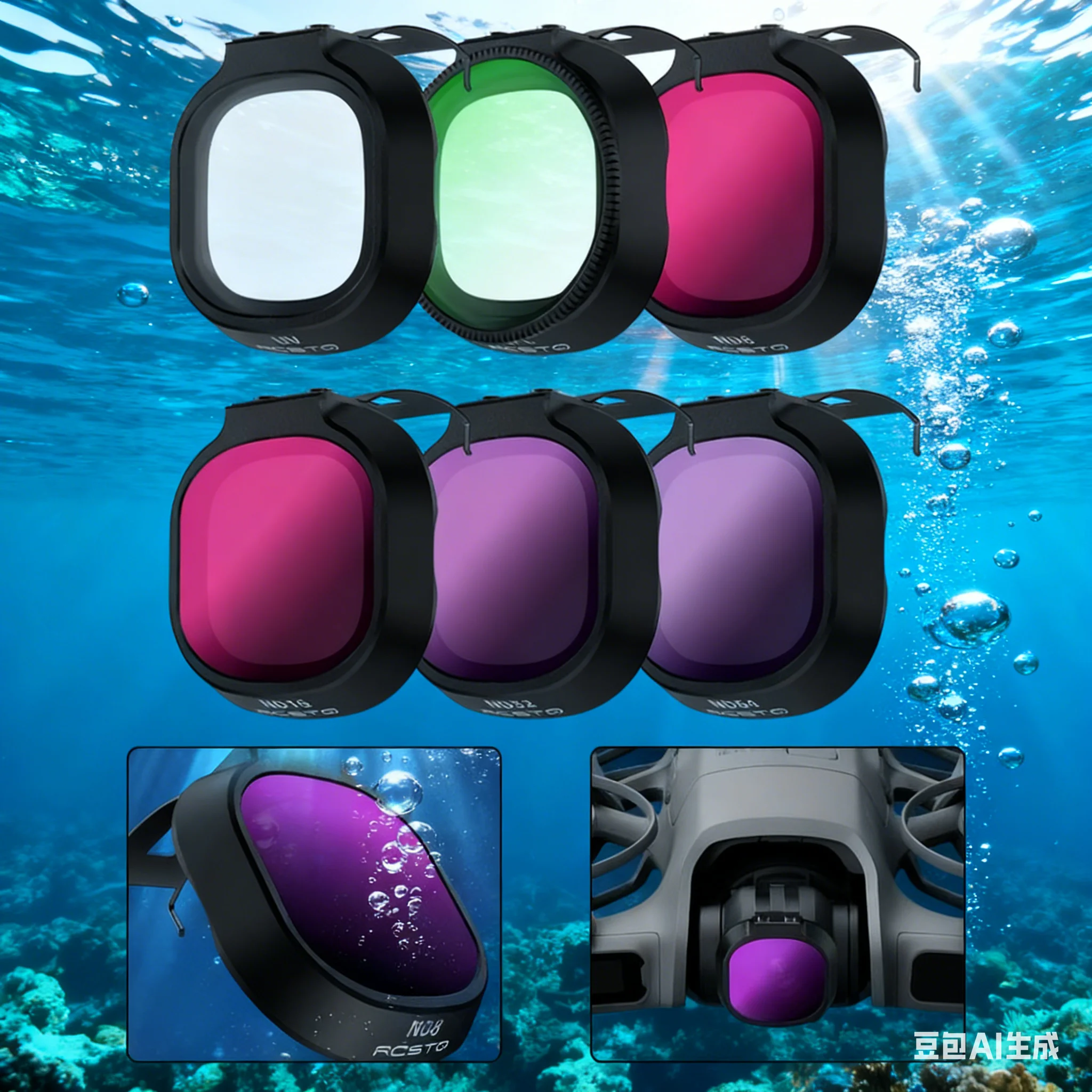 Set Filter DJI NEO 2 ND CPL UV - Drone Camera Filter ulasan dan harga