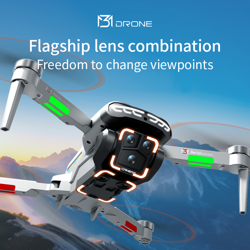 M3 Drone Profesional 4K HD Fot - Drone Camera With Gimbal ulasan dan harga