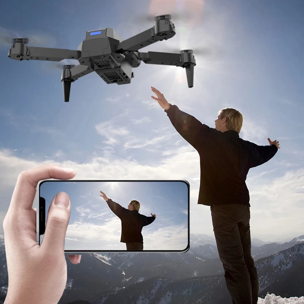 Drone Profesional E88 4K Sudut - Drone Camera Wide Angle ulasan dan harga
