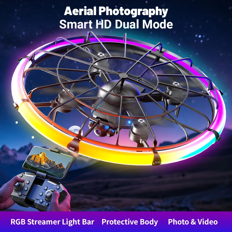 JJRC H145 UFO RC Drone dengan  - Drone Camera Mount ulasan dan harga