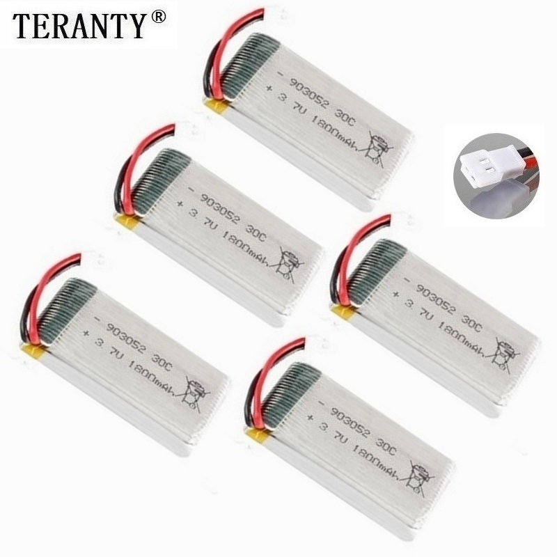 Baterai Lipo 3.7v 1800mAh yang - Eachine Drone E58 ulasan dan harga