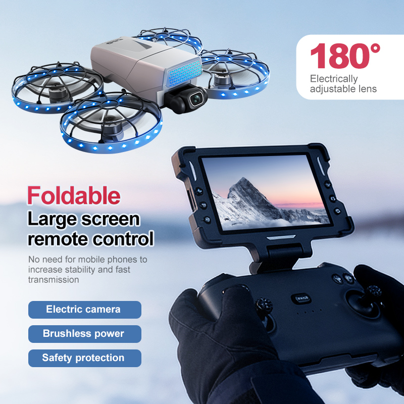 Drone G63 8K HD Kamera Ganda 1 - Drone Camera Vlog ulasan dan harga